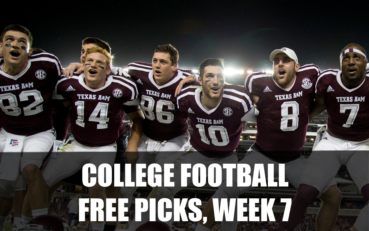 College Football Picks Free Picks, Week 7 of 2021
