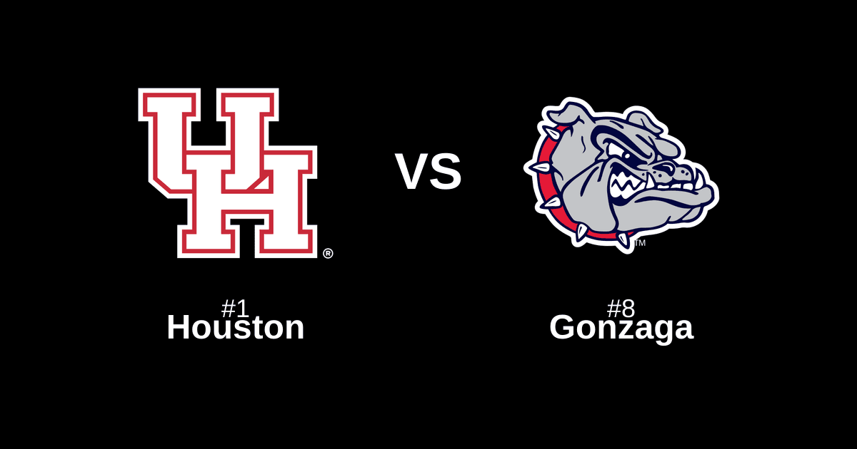 #1 Houston vs #8 Gonzaga Free Pick and Prediction – March 22